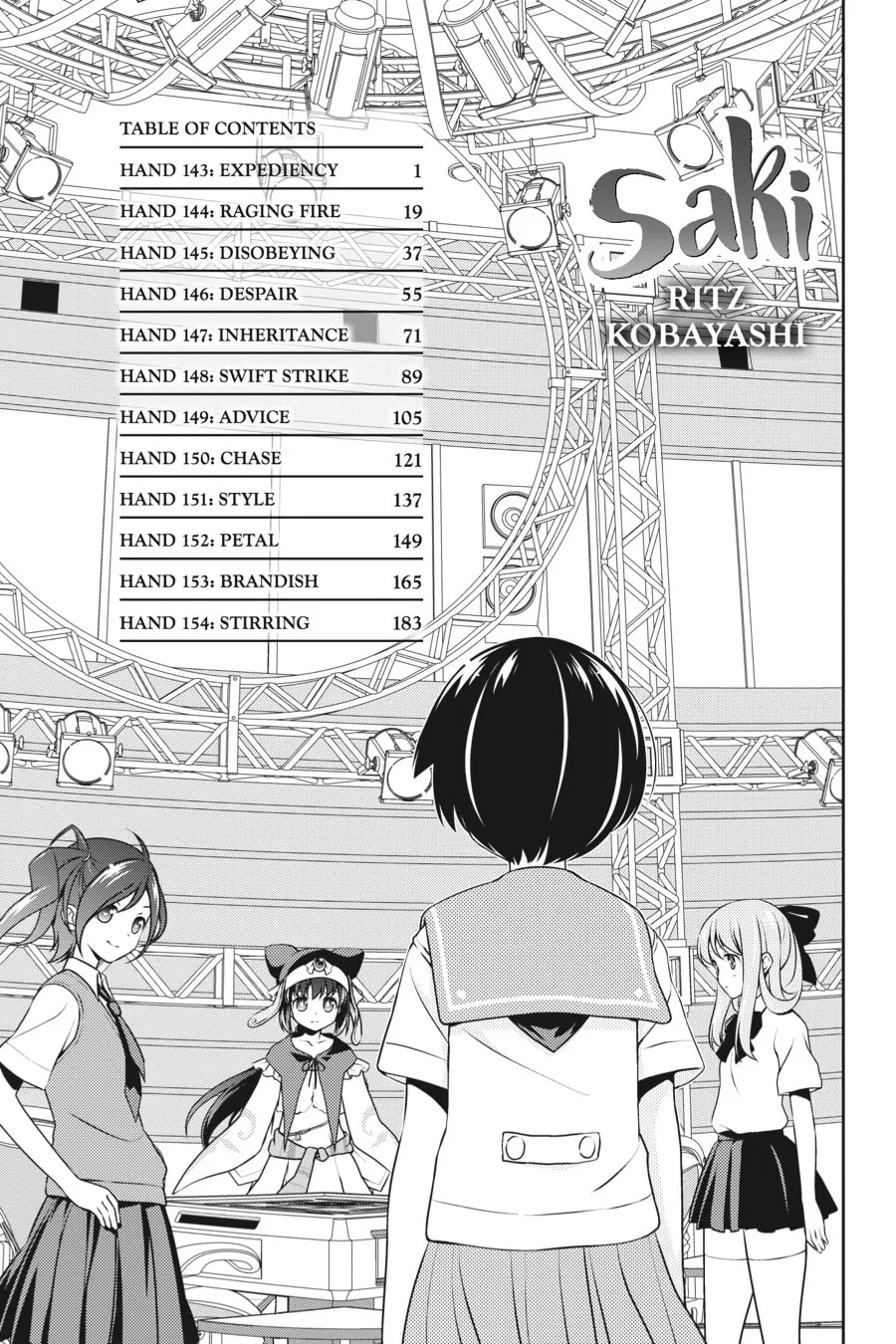 Saki Chapter 143 page 4 - 