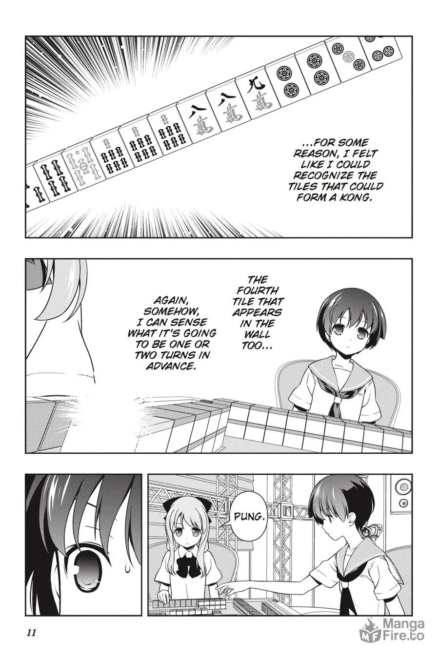 Saki Chapter 143 page 10 - 