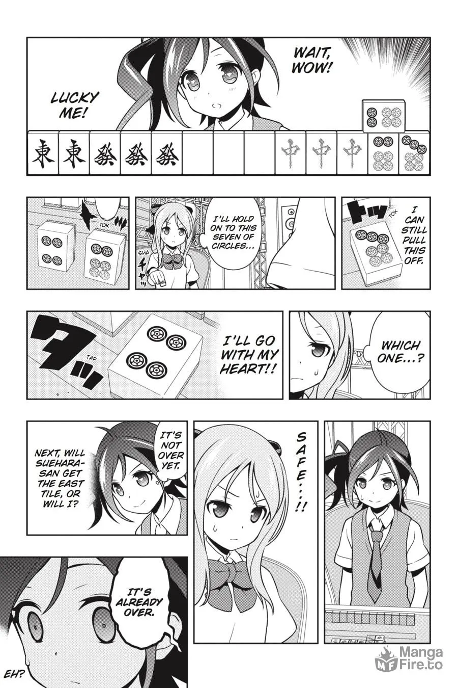 Saki Chapter 144 page 12 - 