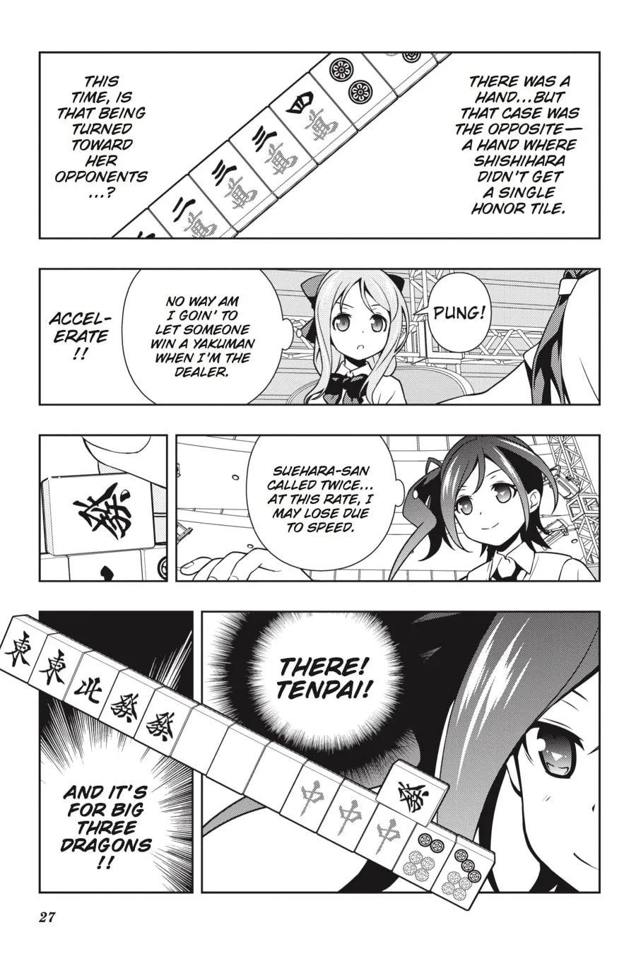 Saki Chapter 144 page 8 - 