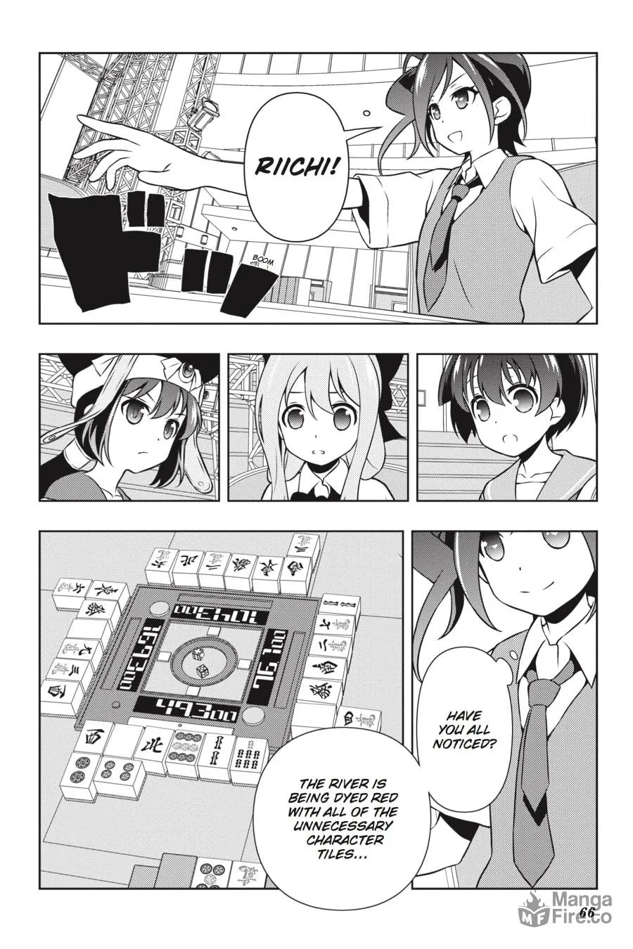 Saki Chapter 146 page 12 - 