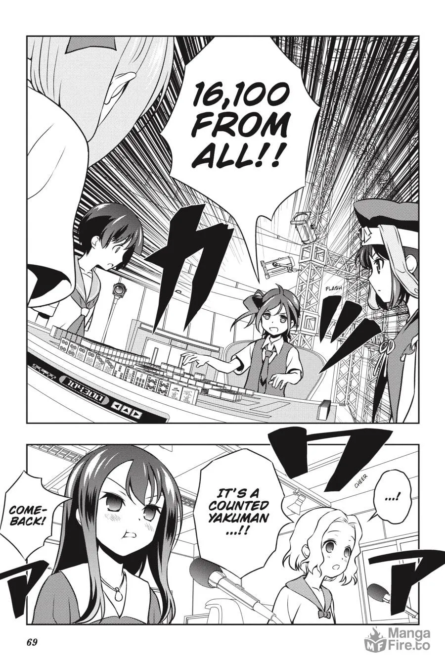 Saki Chapter 146 page 15 - 