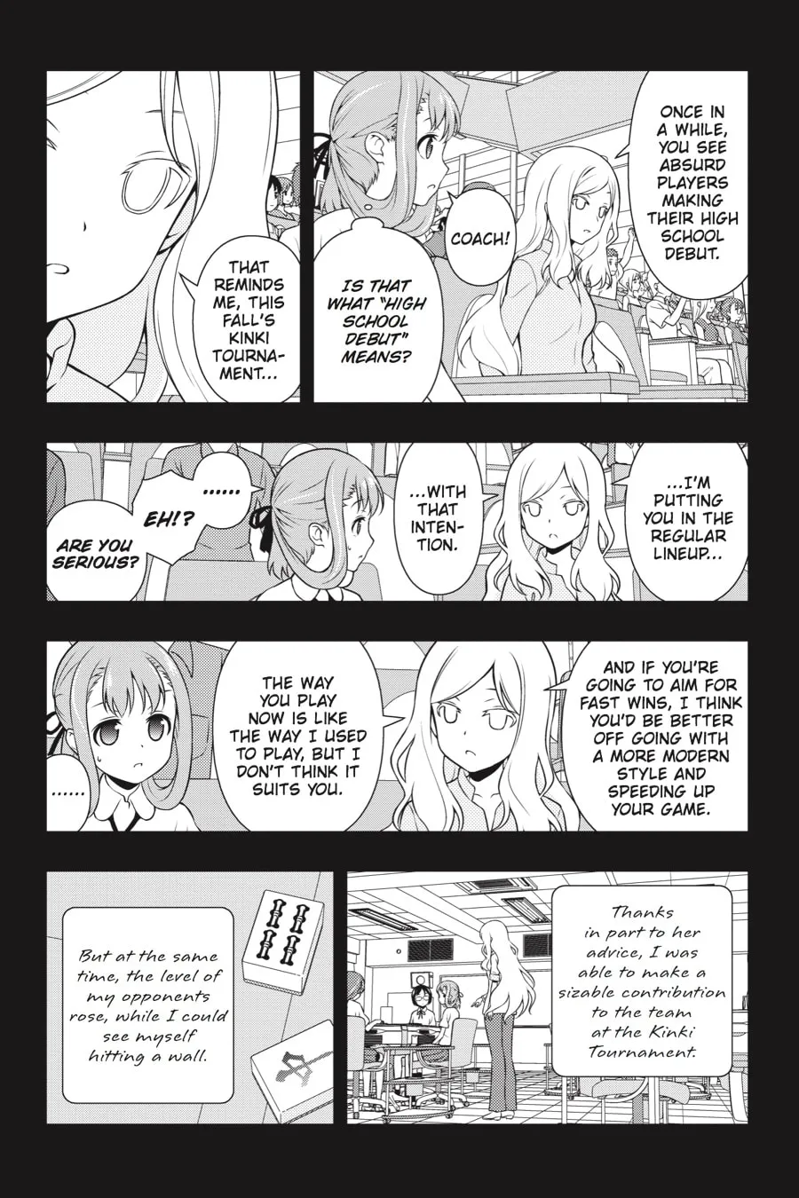 Saki Chapter 147 page 8 - 