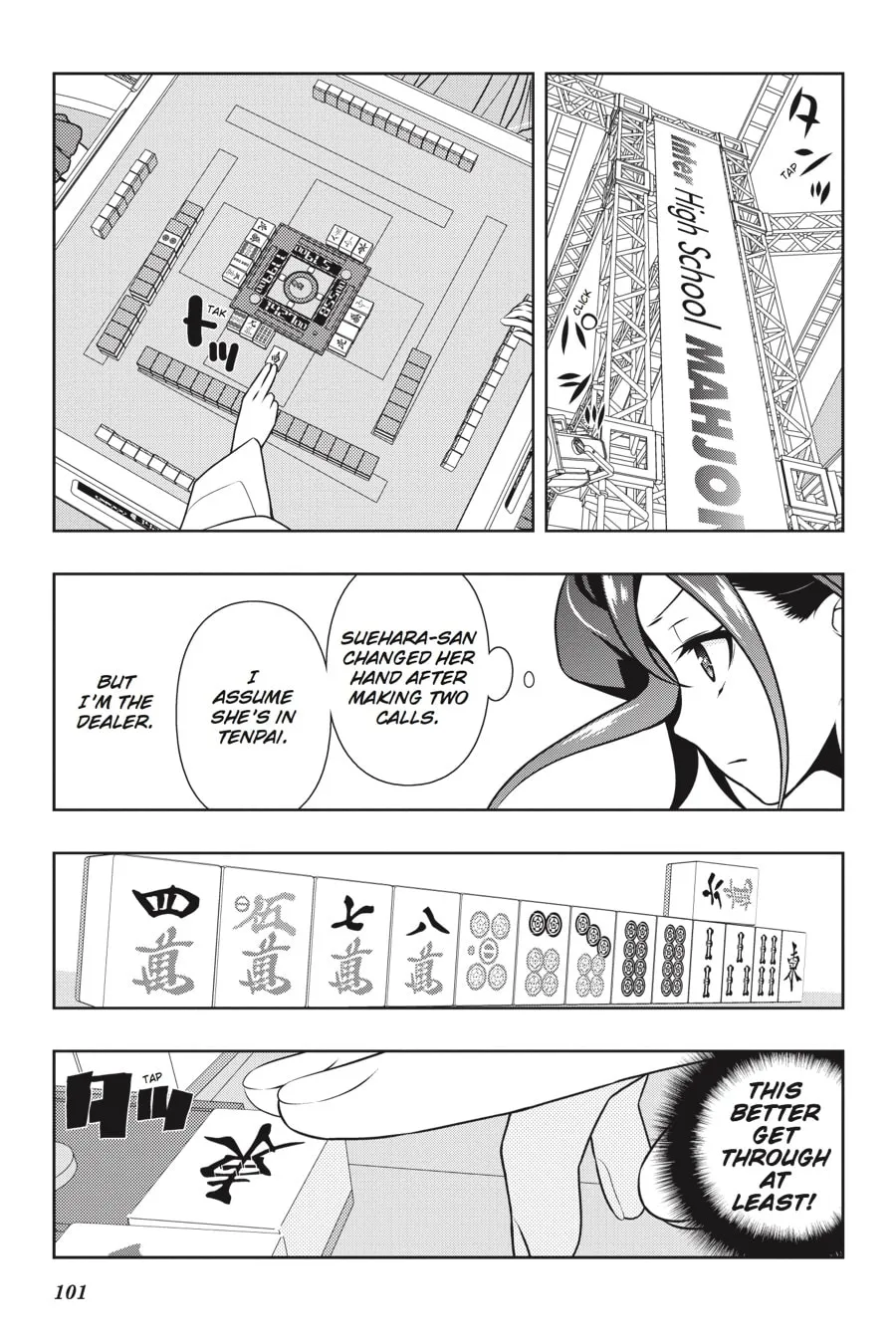 Saki Chapter 148 page 13 - 