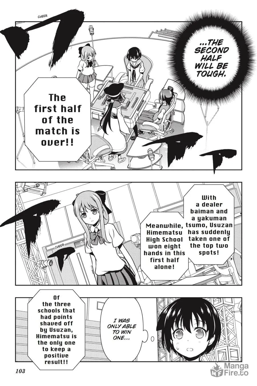 Saki Chapter 148 page 15 - 