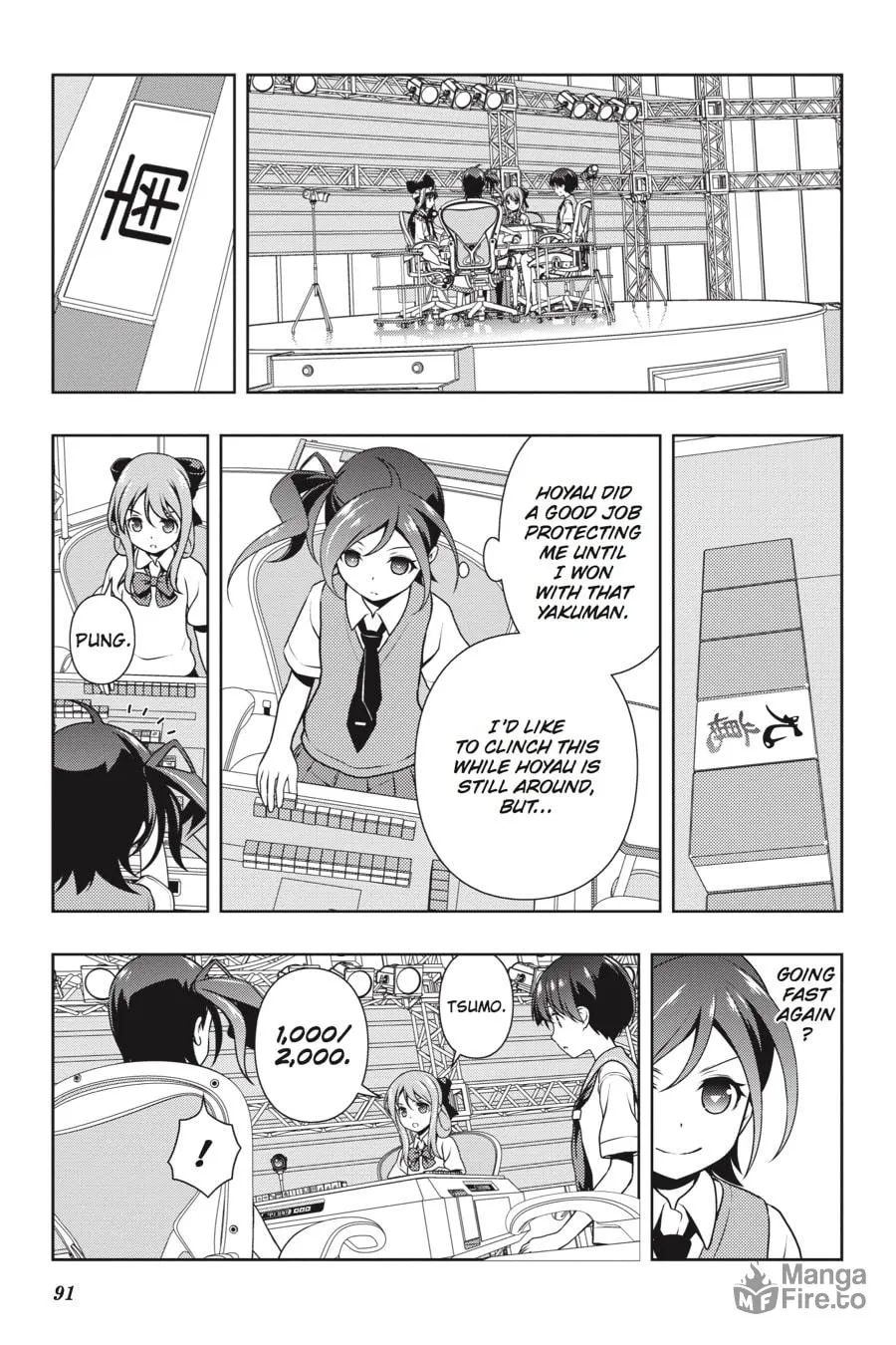 Saki Chapter 148 page 3 - 