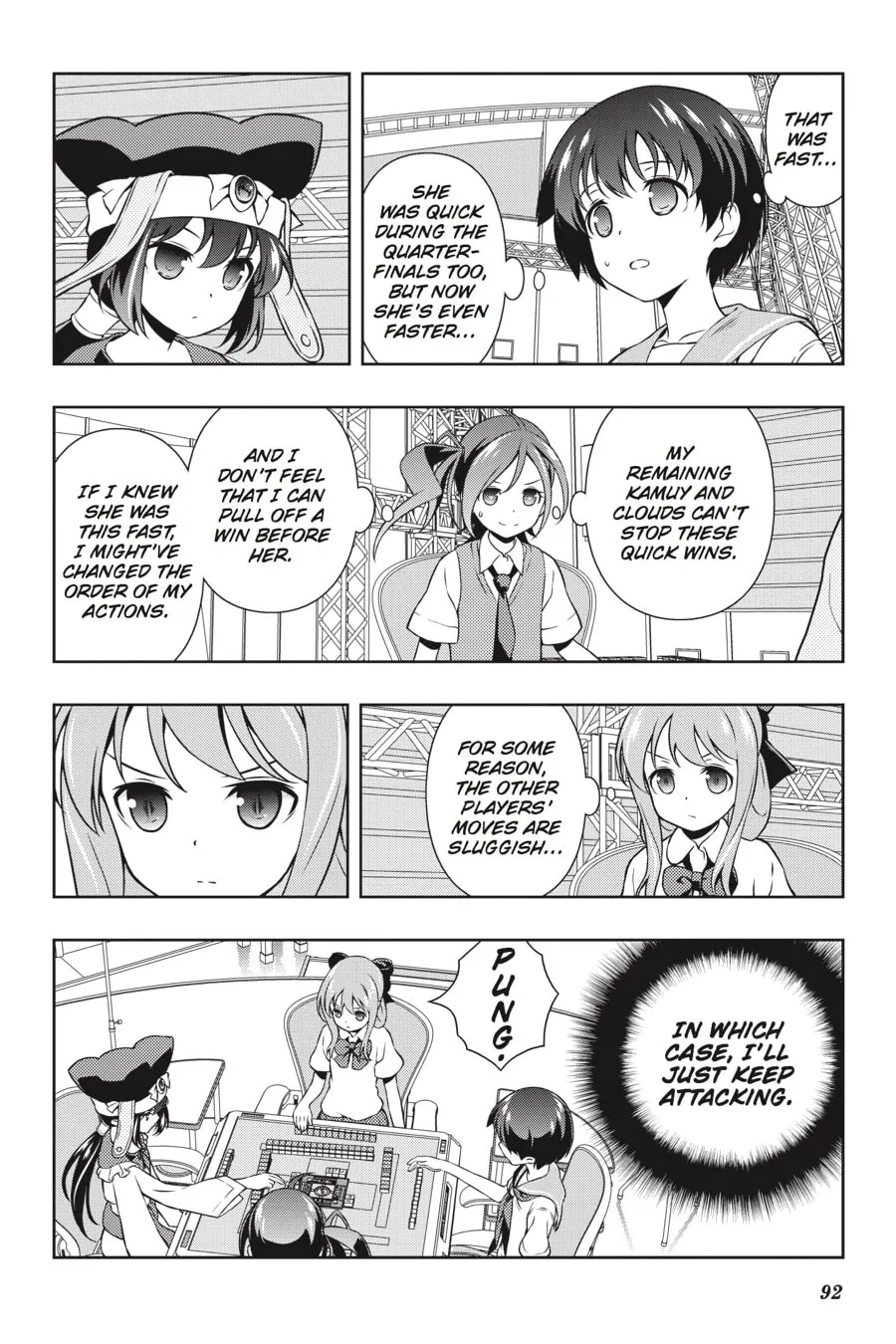 Saki Chapter 148 page 4 - 