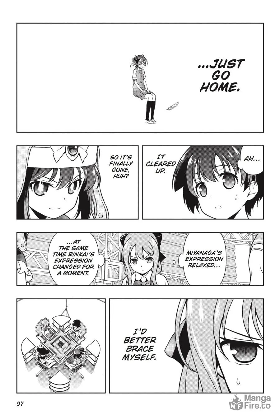 Saki Chapter 148 page 9 - 