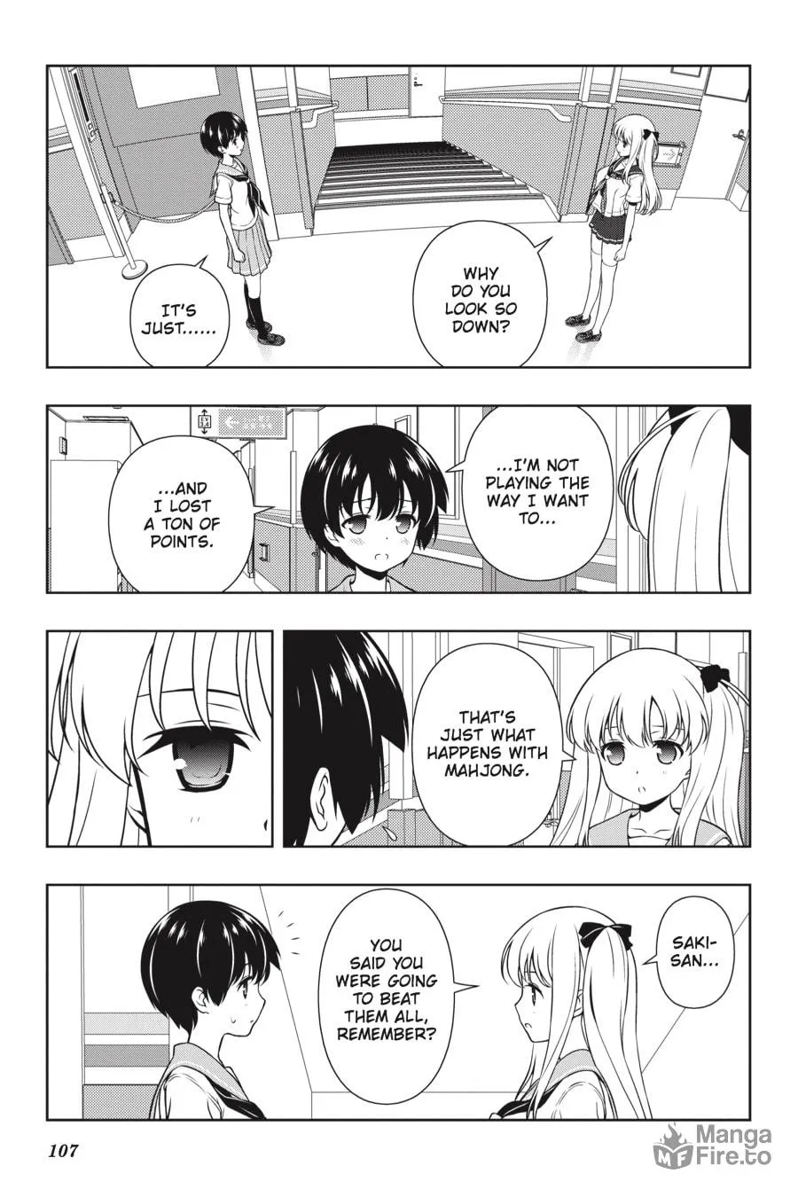 Saki Chapter 149 page 3 - 