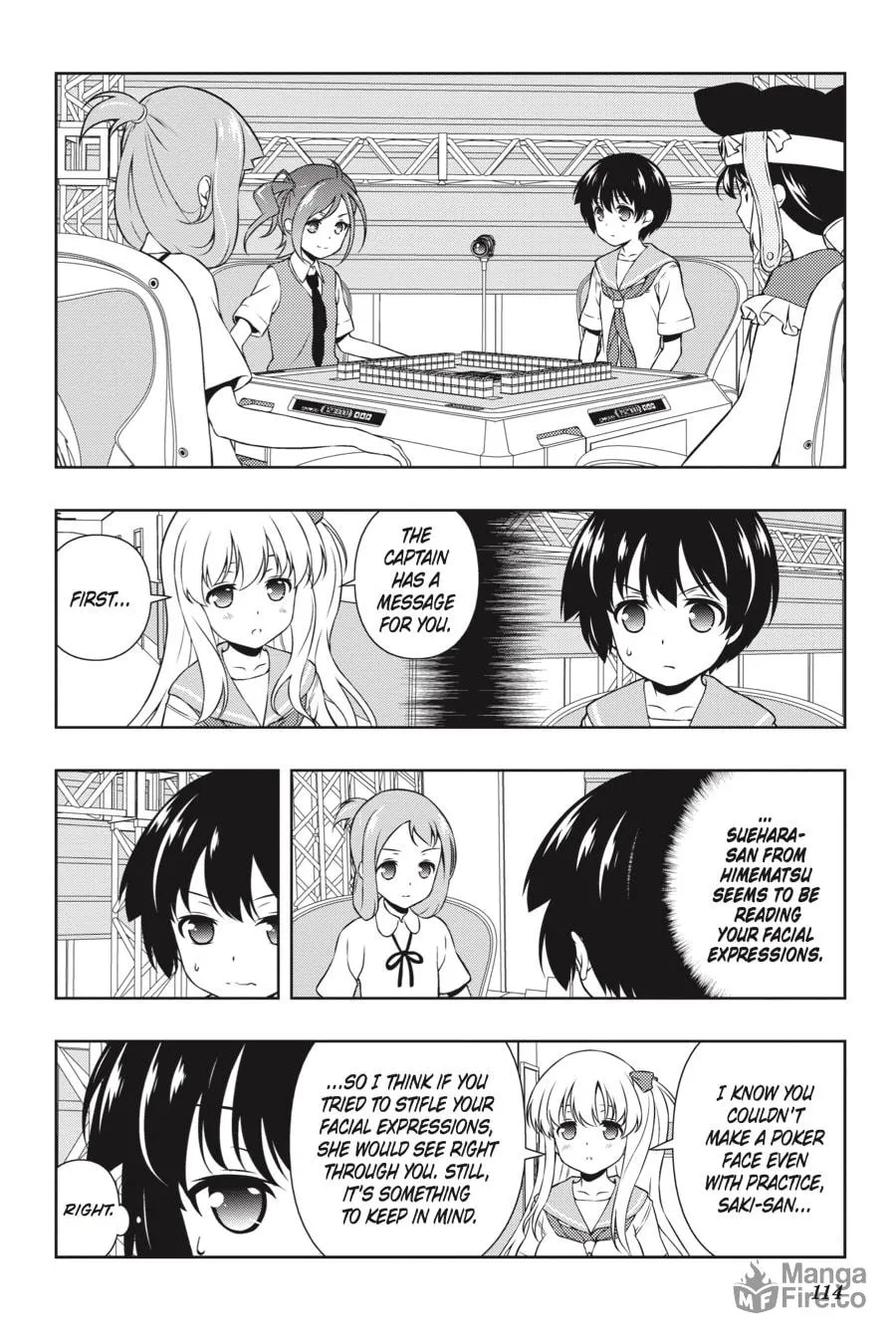 Saki Chapter 149 page 10 - 