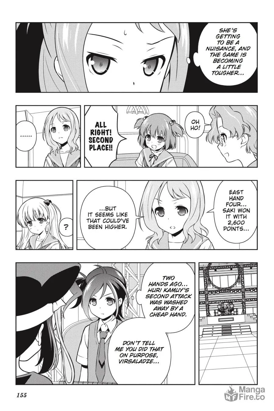 Saki Chapter 152 page 6 - 