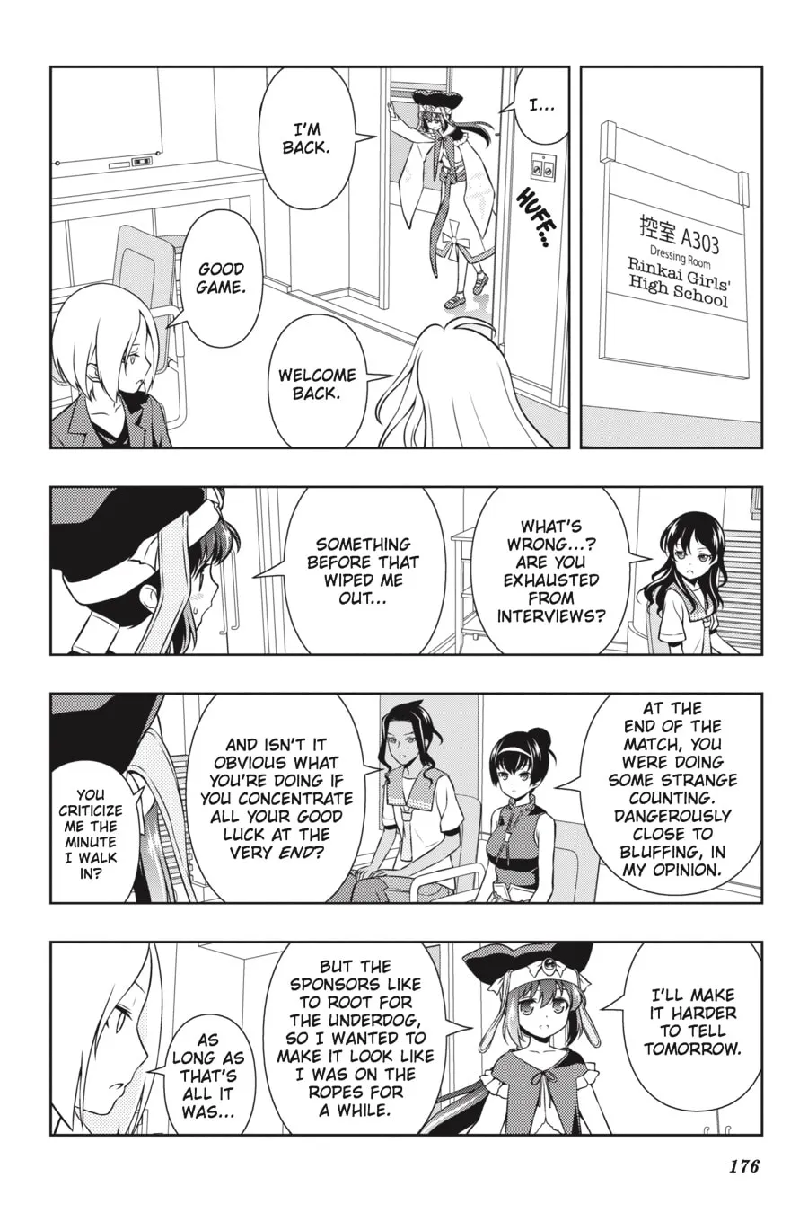 Saki Chapter 153 page 11 - 