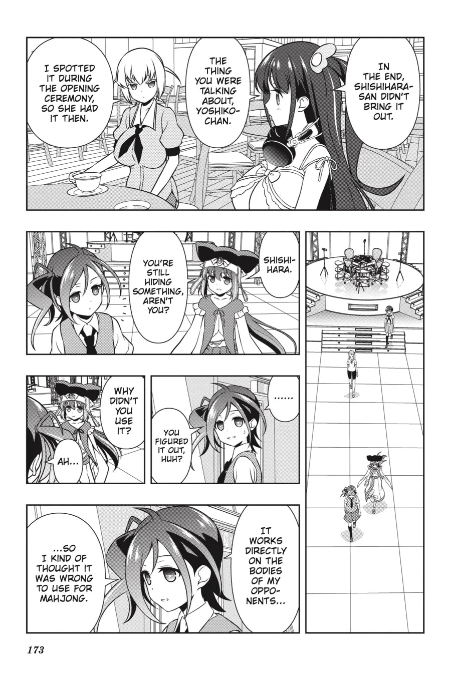 Saki Chapter 153 page 8 - 