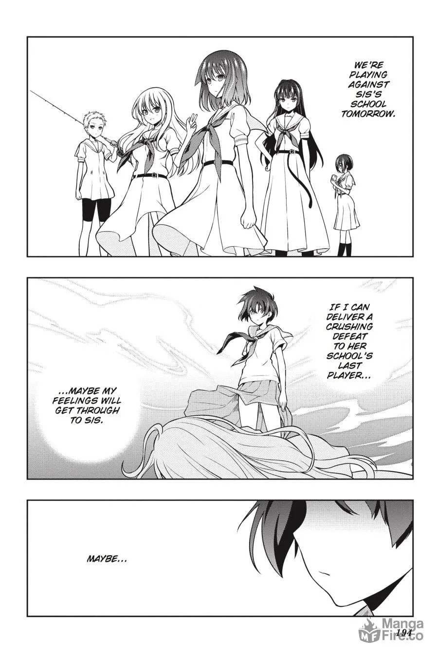 Saki Chapter 154 page 12 - 