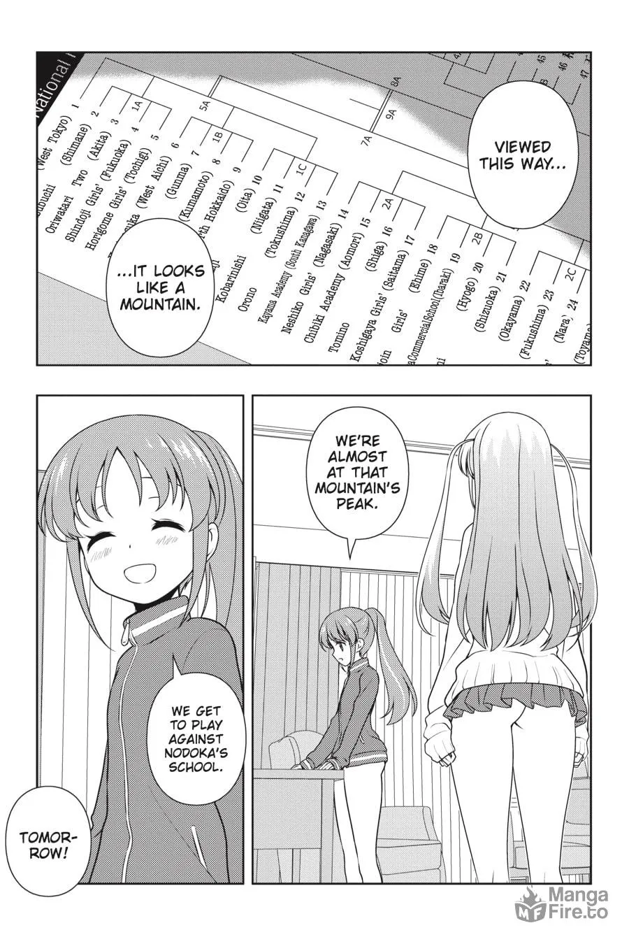 Saki Chapter 154 page 15 - 