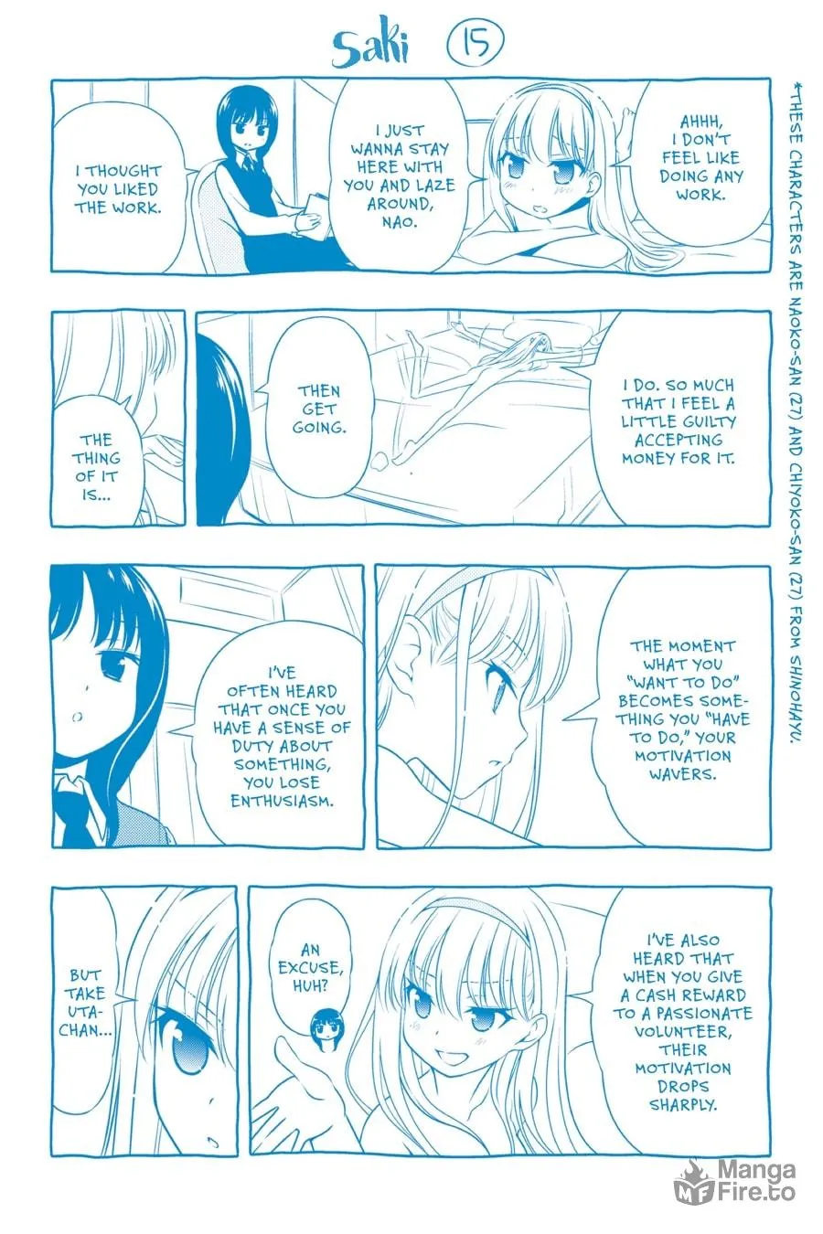 Saki Chapter 154 page 18 - 