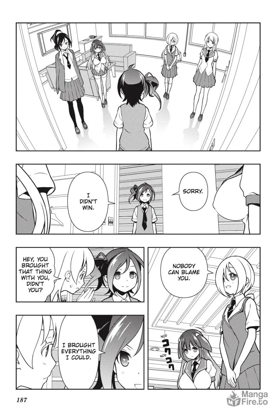 Saki Chapter 154 page 5 - 