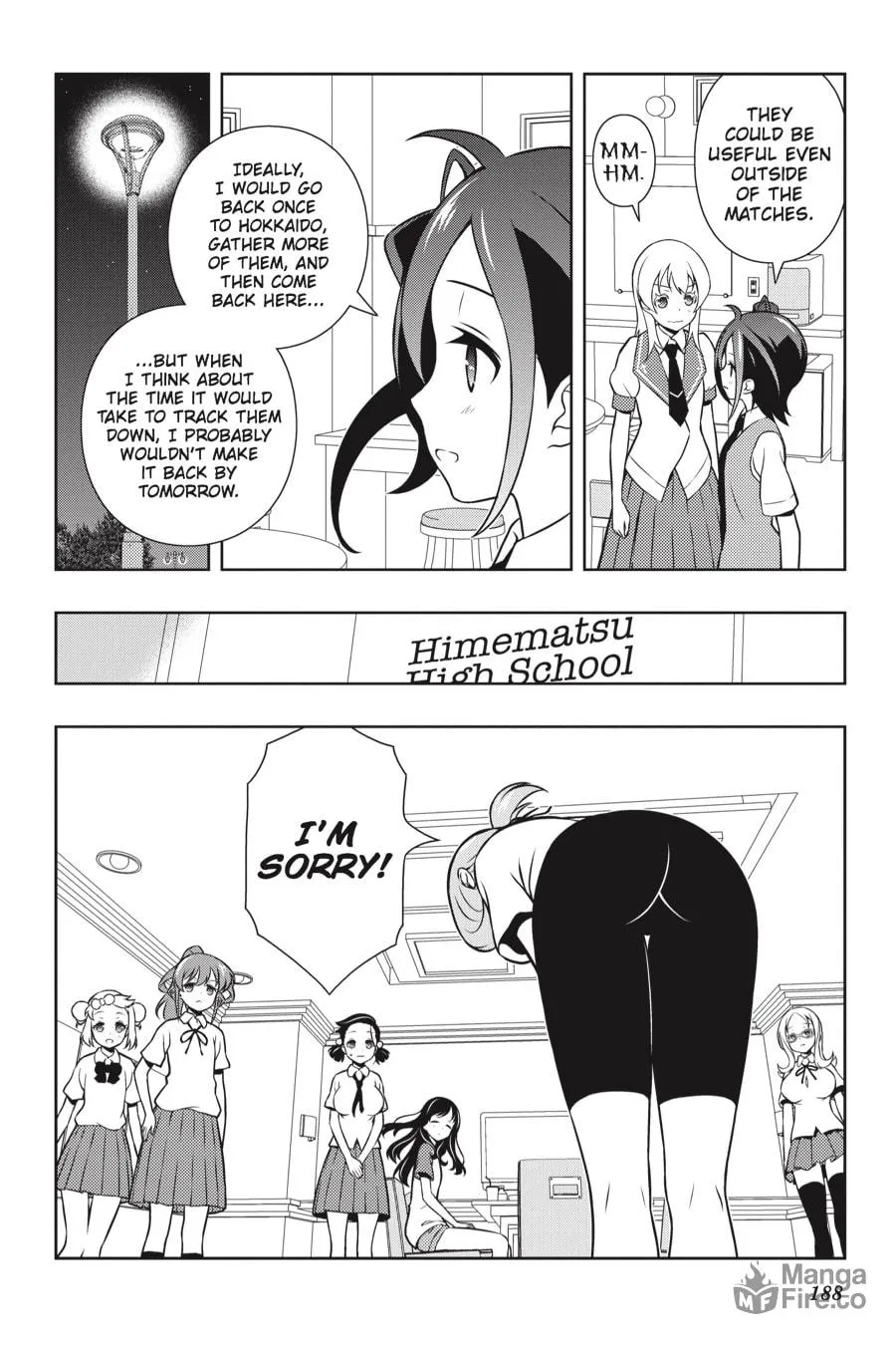 Saki Chapter 154 page 6 - 