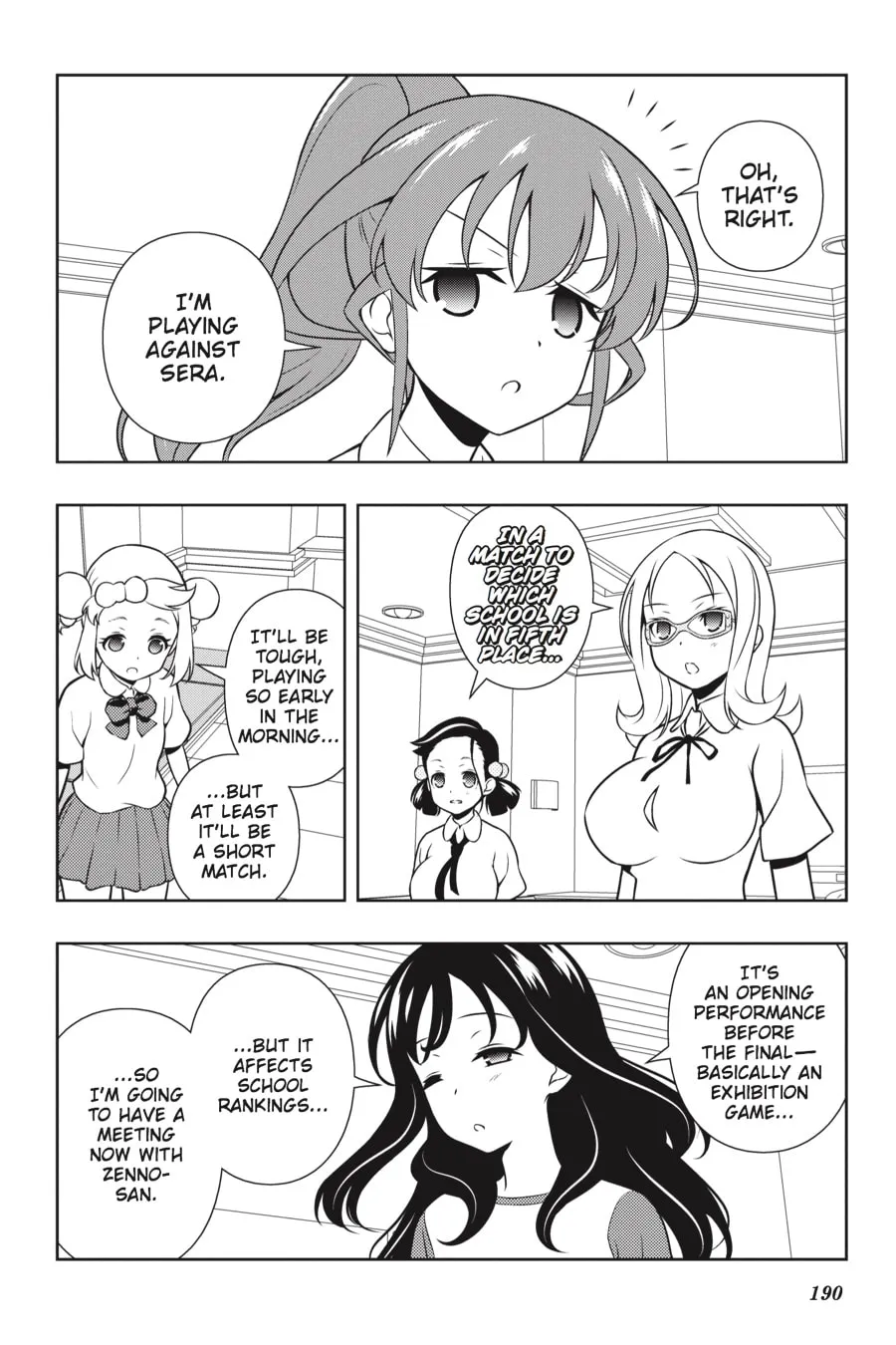 Saki Chapter 154 page 8 - 