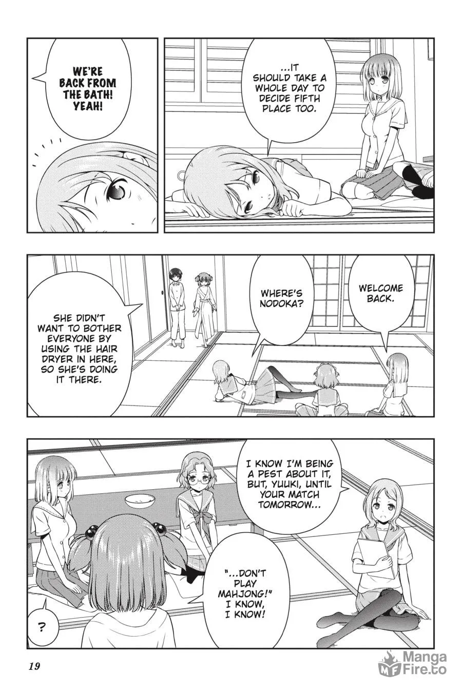 Saki Chapter 156 page 3 - 