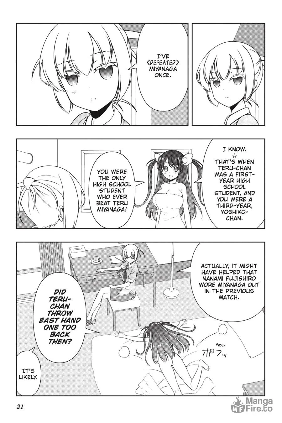 Saki Chapter 156 page 5 - 