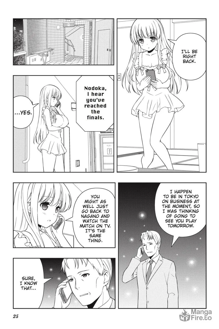 Saki Chapter 156 page 9 - 