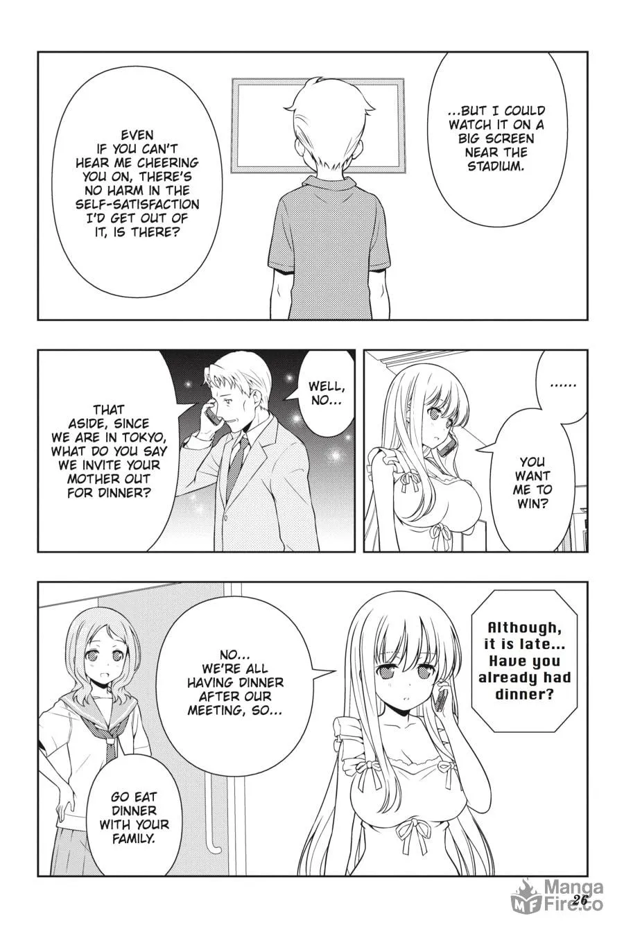 Saki Chapter 156 page 10 - 