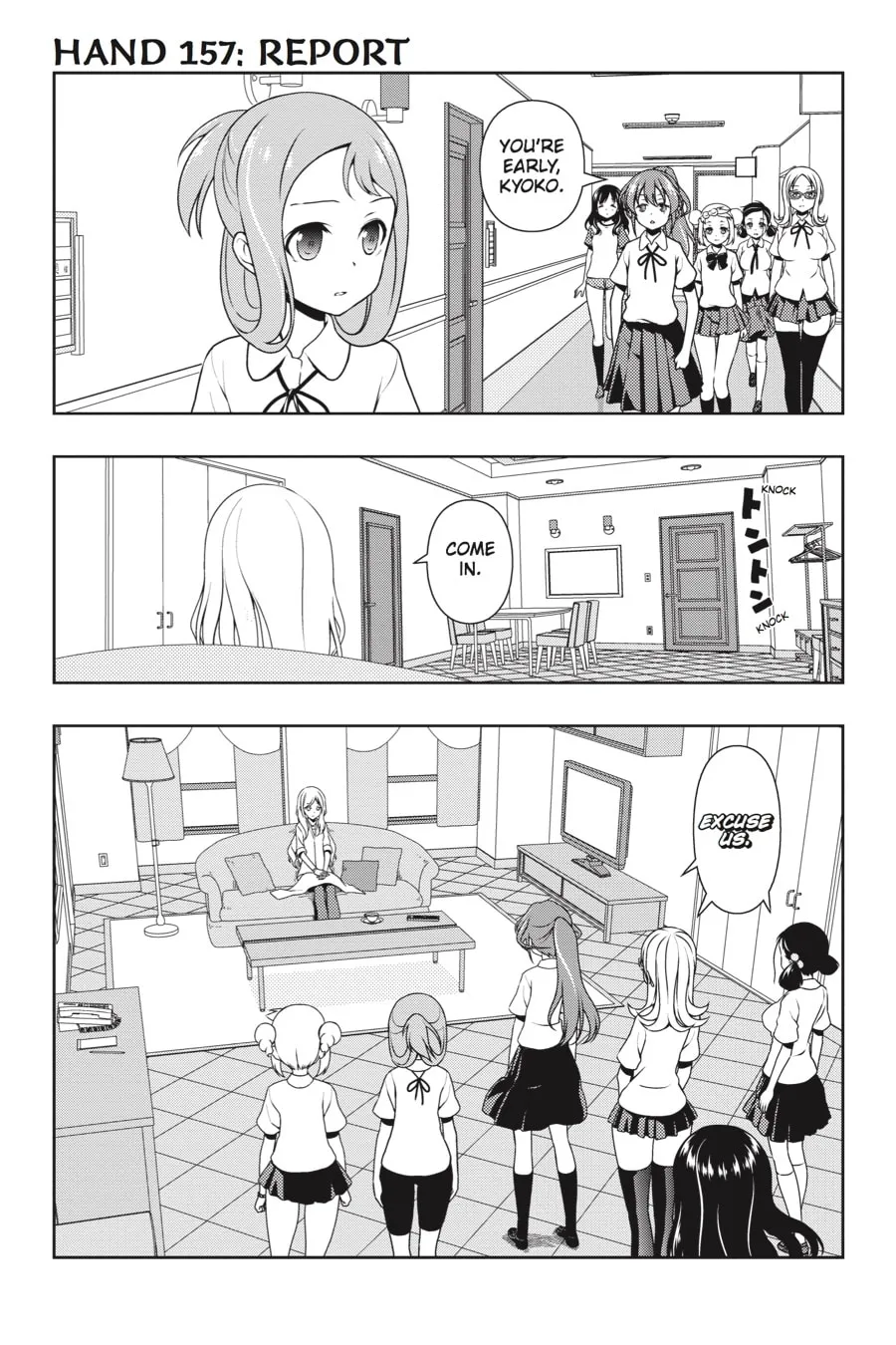 Saki Chapter 157 page 1 - 
