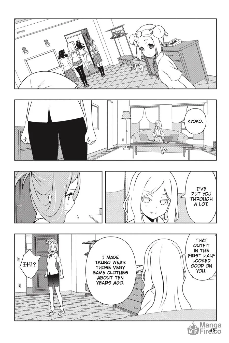 Saki Chapter 157 page 6 - 