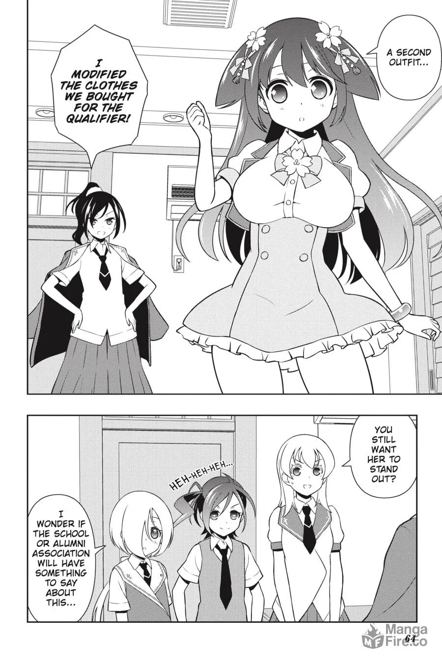 Saki Chapter 158 page 12 - 