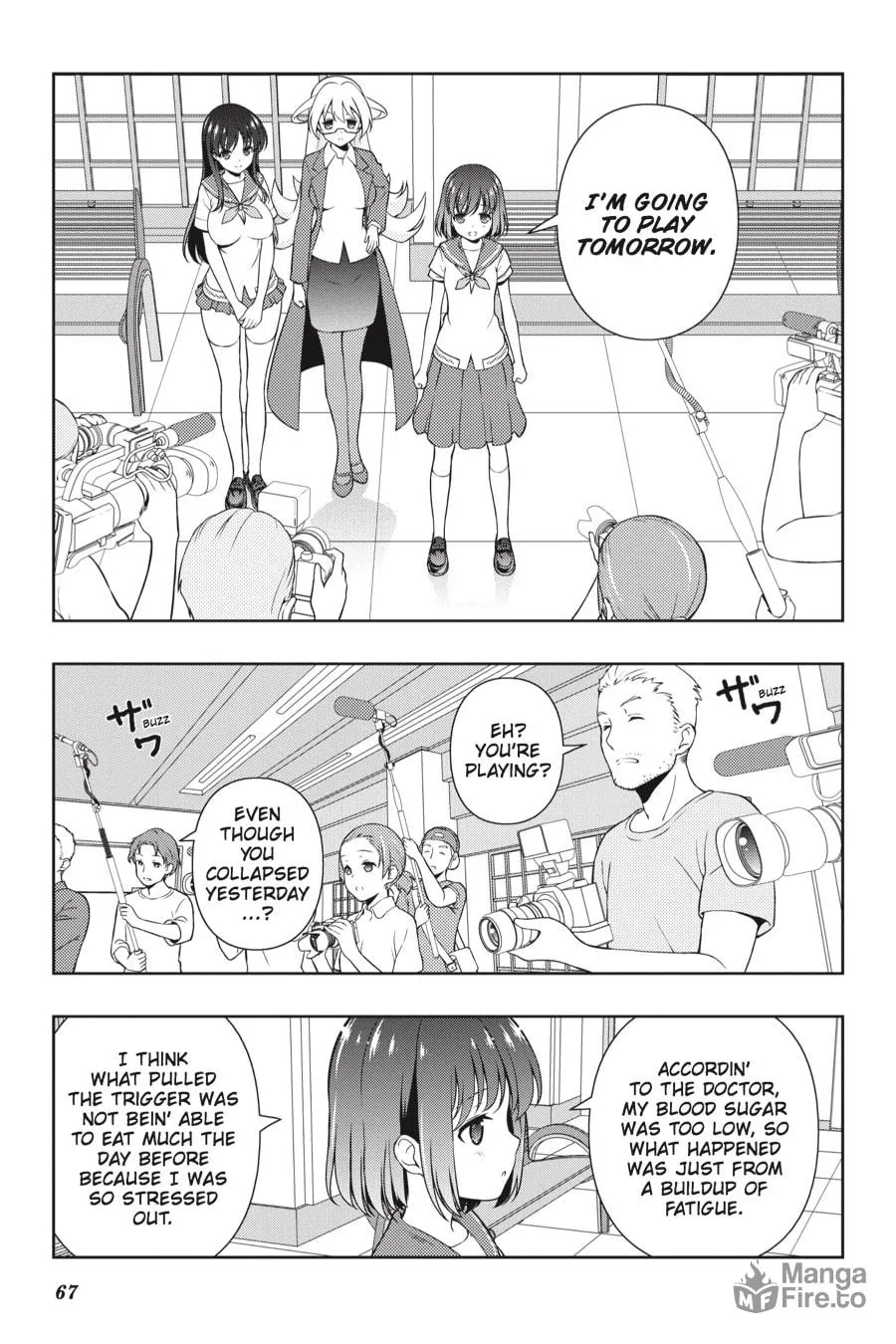 Saki Chapter 158 page 15 - 