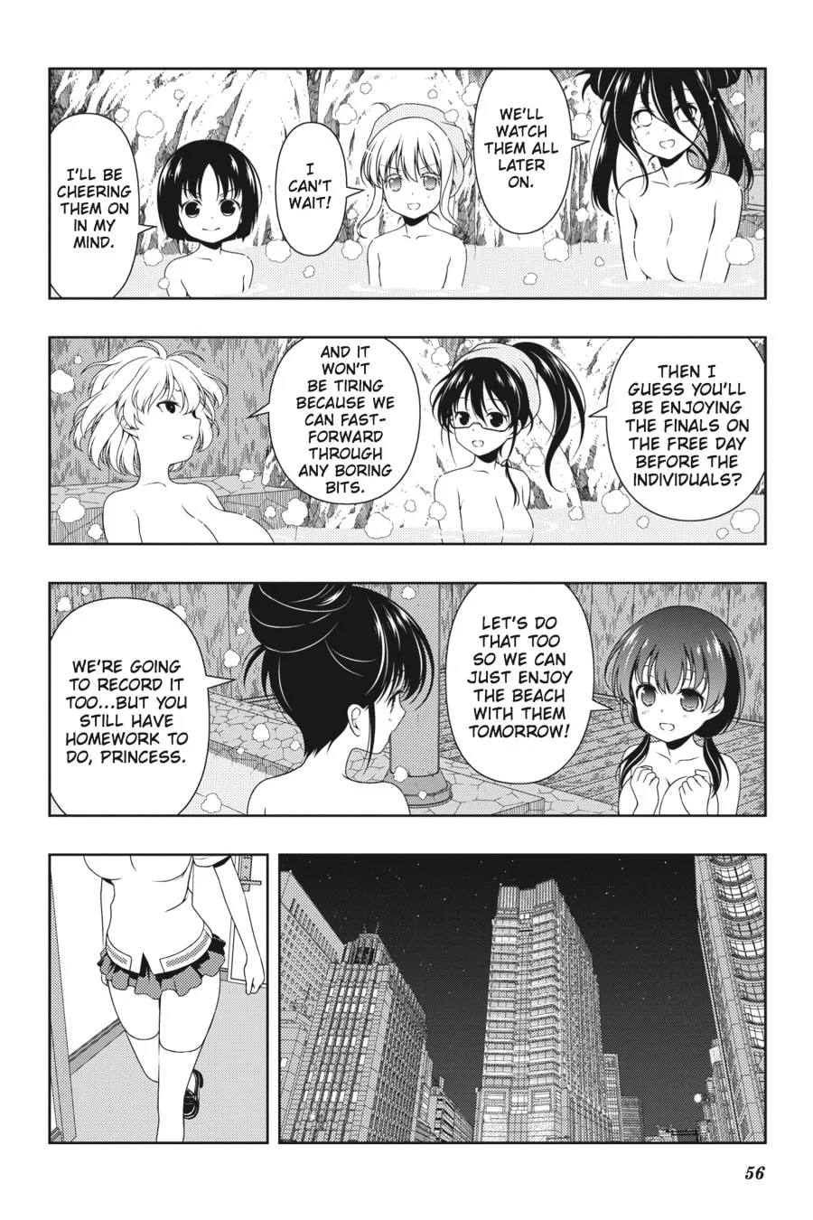 Saki Chapter 158 page 4 - 