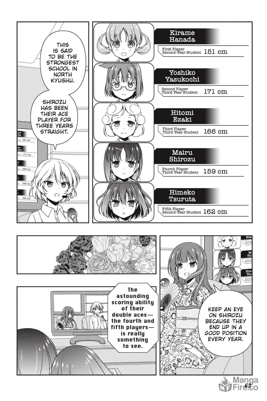 Saki Chapter 158 page 10 - 