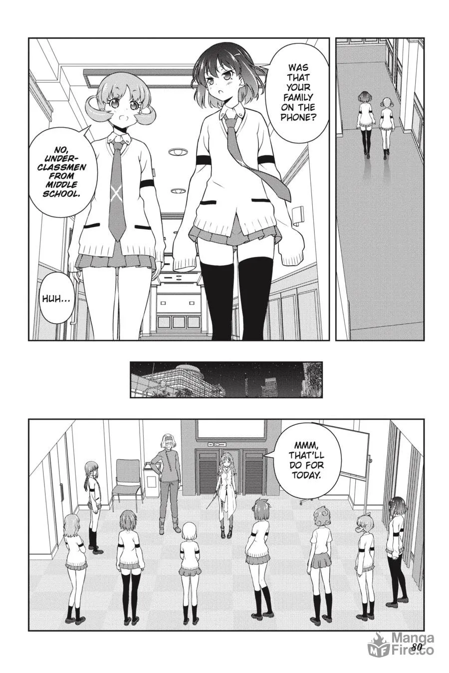 Saki Chapter 159 page 12 - 