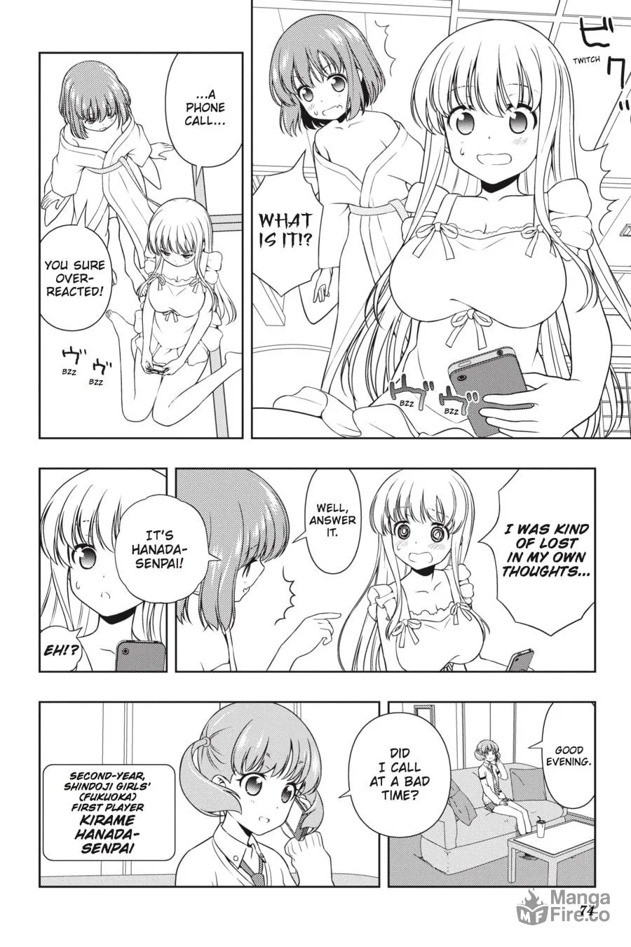 Saki Chapter 159 page 6 - 