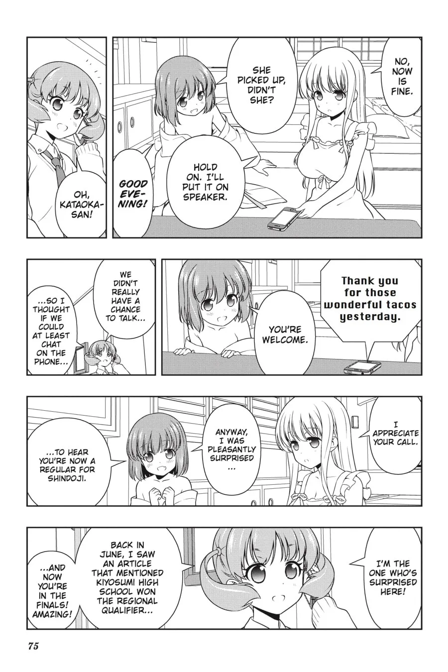 Saki Chapter 159 page 7 - 