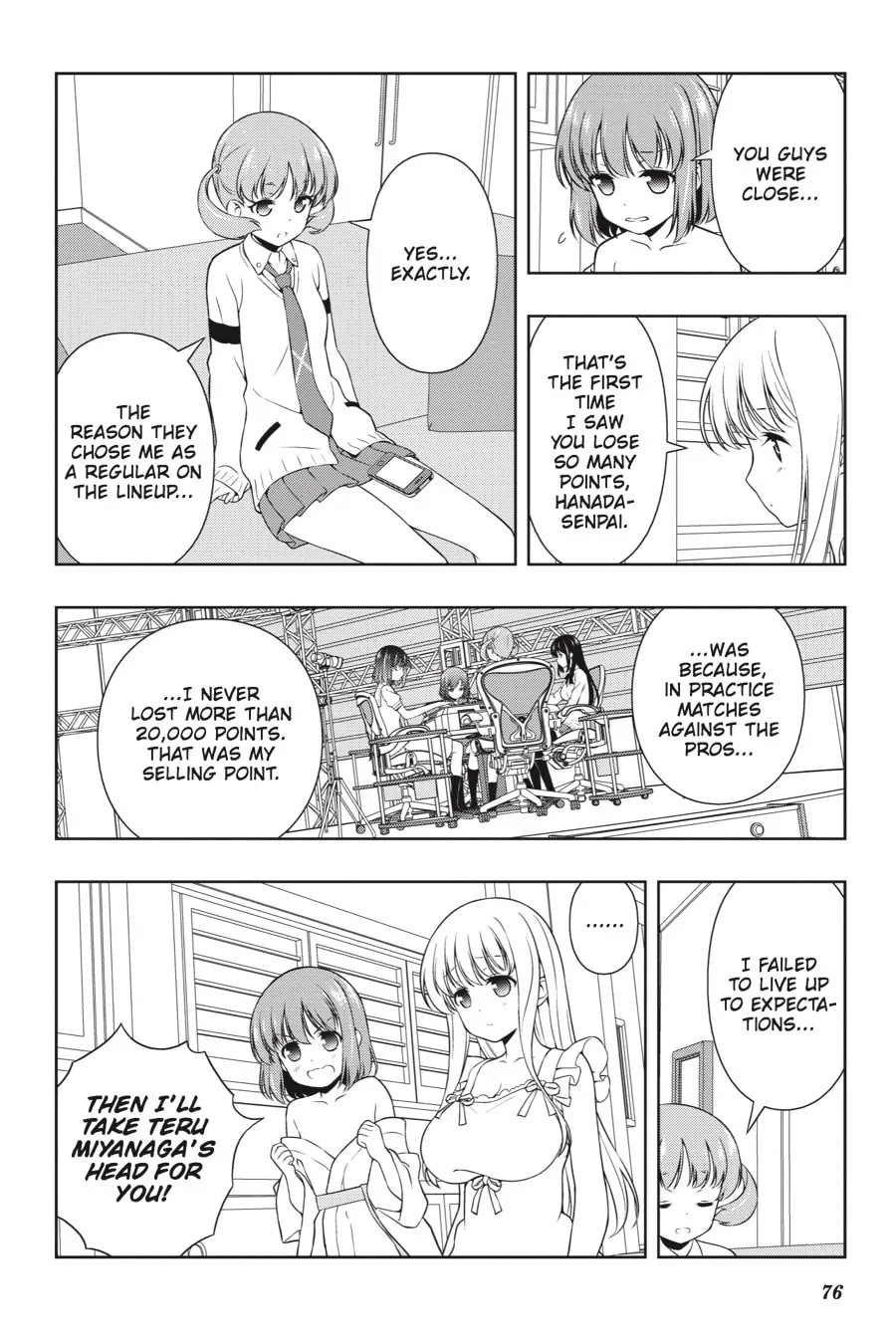 Saki Chapter 159 page 8 - 