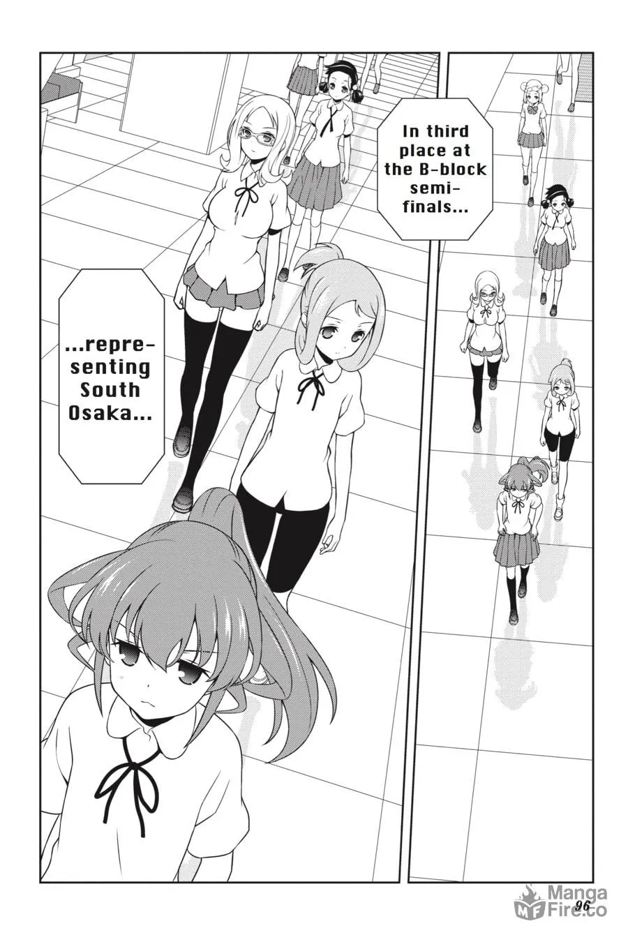 Saki Chapter 160 page 12 - 
