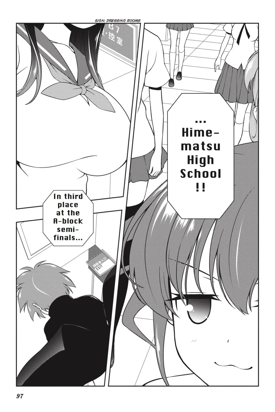 Saki Chapter 160 page 13 - 