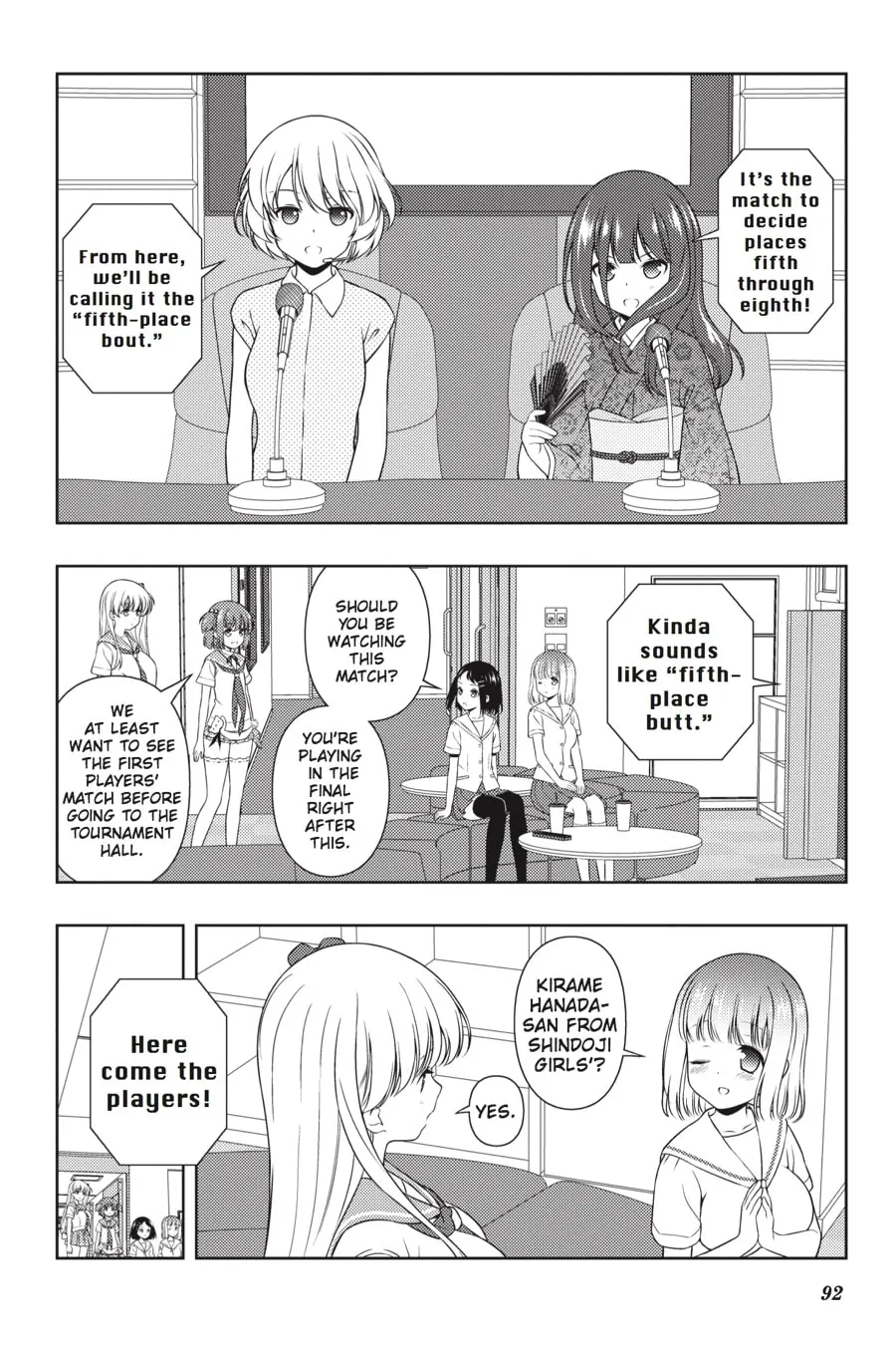 Saki Chapter 160 page 8 - 