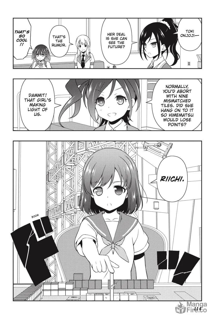 Saki Chapter 161 page 12 - 