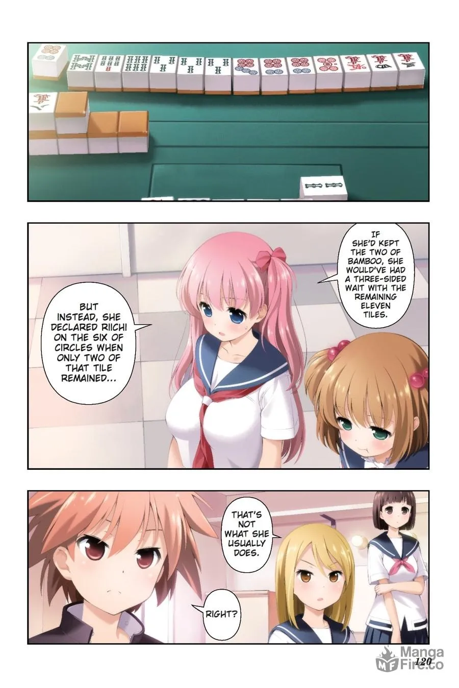 Saki Chapter 162 page 3 - 