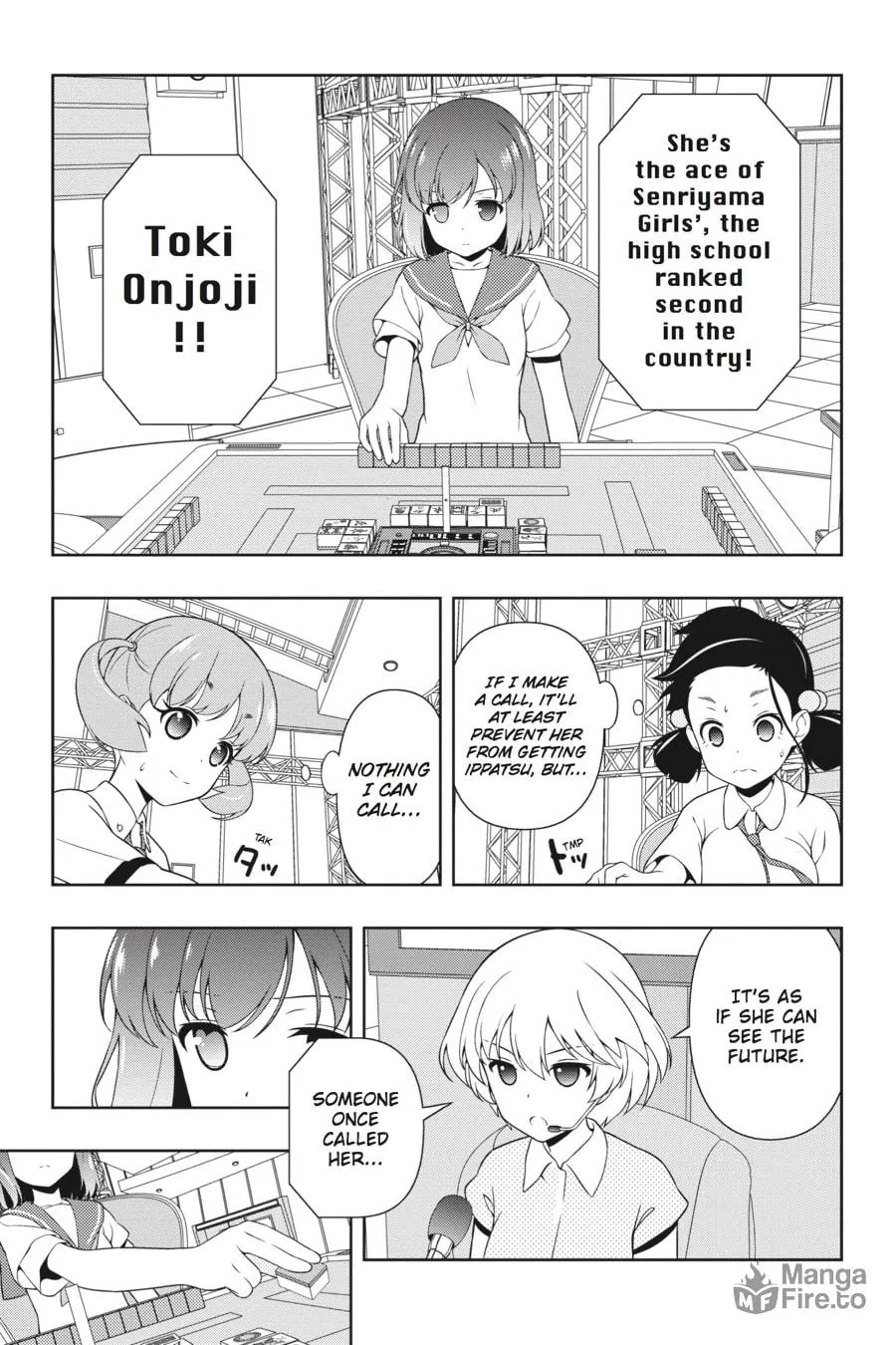 Saki Chapter 162 page 10 - 