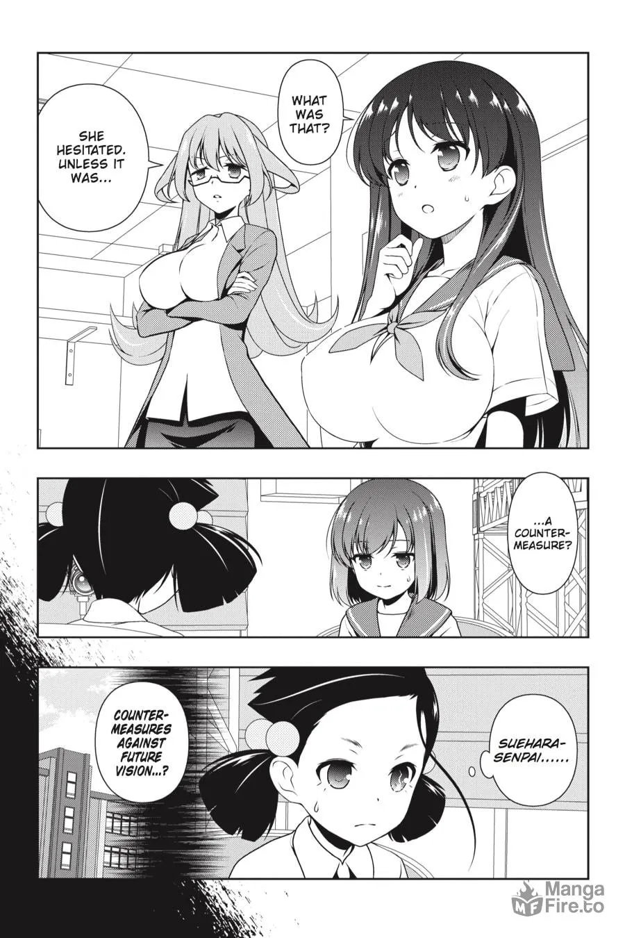 Saki Chapter 163 page 12 - 
