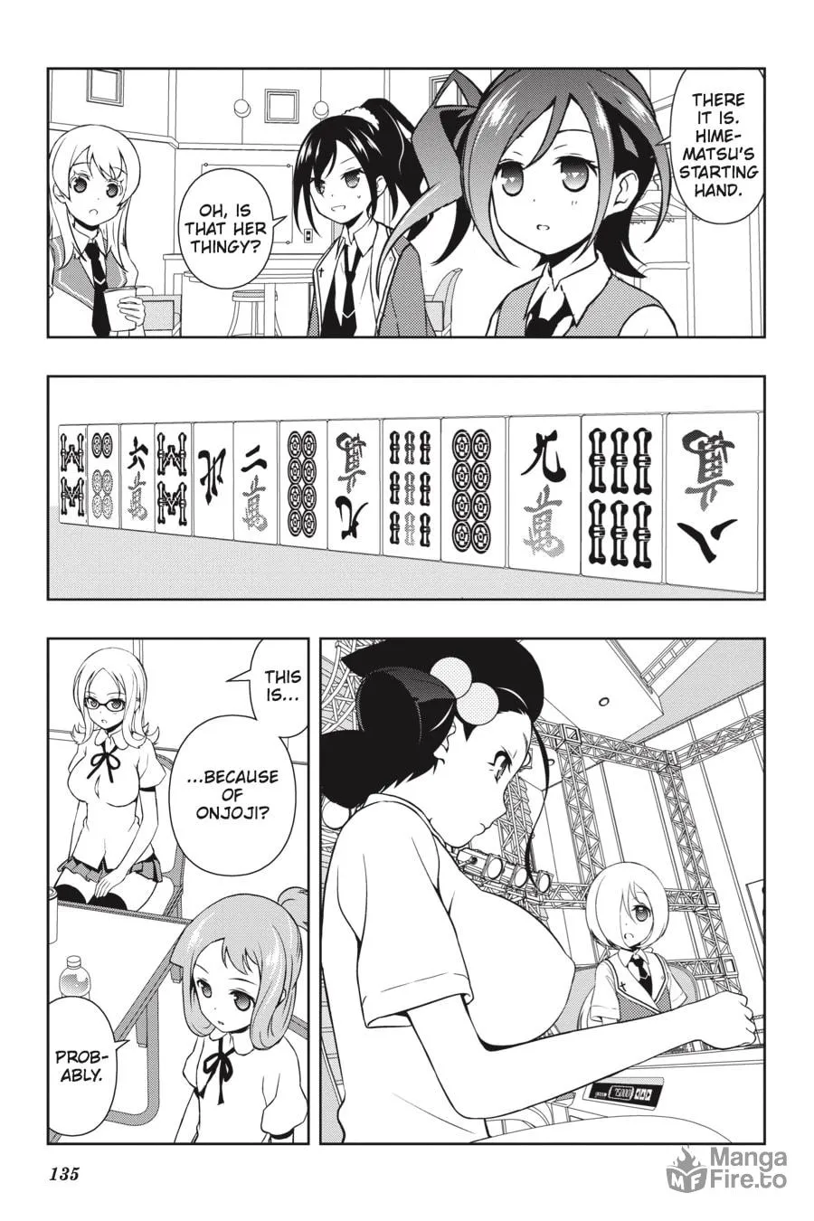 Saki Chapter 163 page 3 - 
