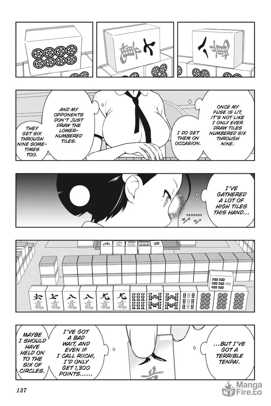 Saki Chapter 163 page 5 - 