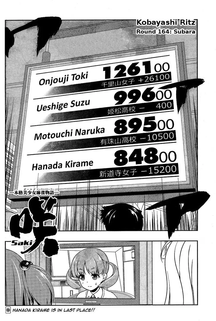 Saki Chapter 164.1 page 2 - 