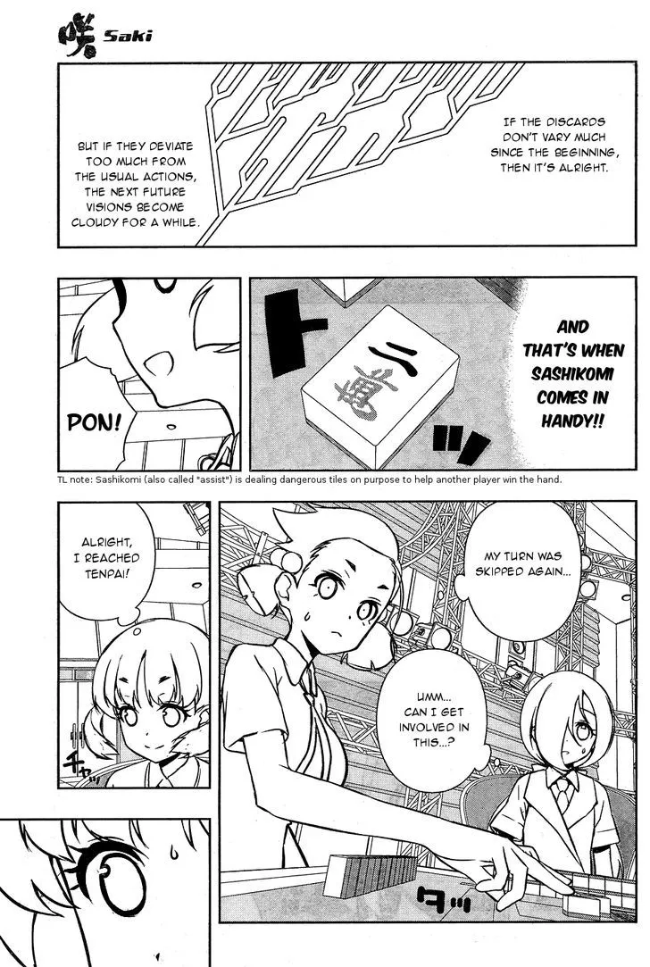 Saki Chapter 164.1 page 11 - 