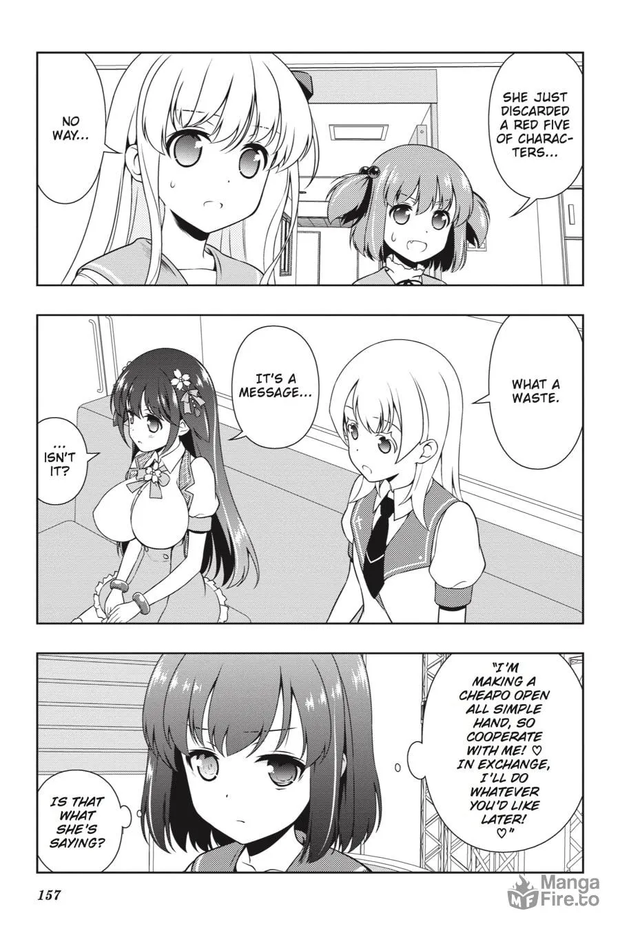 Saki Chapter 164 page 9 - 