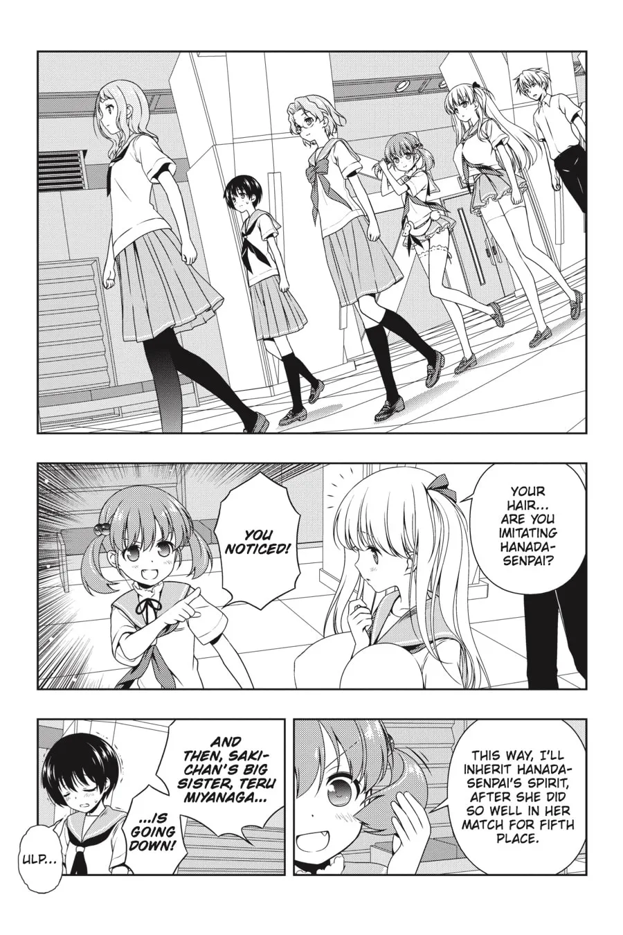 Saki Chapter 166 page 13 - 